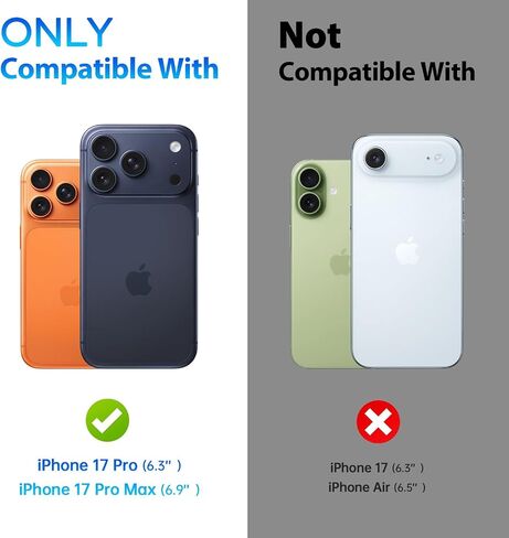 واقي عدسة الكاميرا لهاتف iPhone 17 - مع صينية التثبيت، زجاج مقسى 9H [مضاد للخدش] [Ultra HD Clear] غطاء كاميرا حلقي معدني فردي (أخضر لامع) in Saudi Arabia