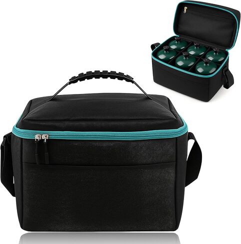 1 lb Propane Tank Carry Bag with Padding Mini Fuel ​Cylinder Carry Bags Case for 6-Pack ​Propane Tanks 16 OZ with Adjustable Strap in Saudi Arabia