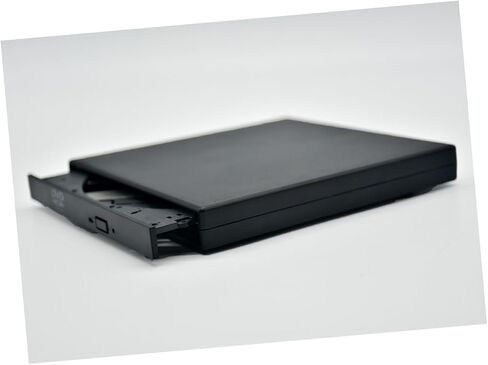 Portable USB External CD Rw Optical Drive Compact CD Burner with Plug and Play Compatible with Laptop and Desktop Black USB Mobile Optical Drive in Saudi Arabia