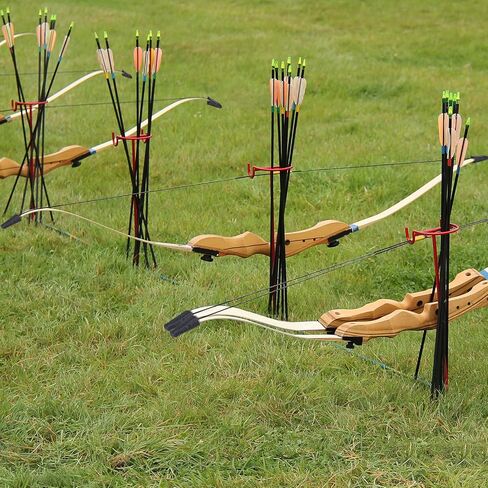Amyhill 8 قطع قوس منحني تلميح حامي Longbow تلميح الحرس الرماية الملحقات سيليكون حماية القوس أطرافه حامي للصيد في الهواء الطلق in Saudi Arabia