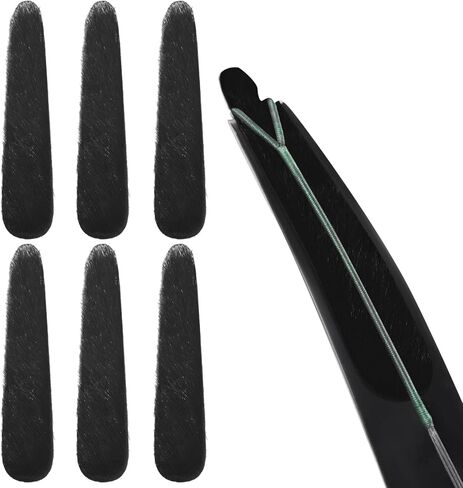 Soulchen 3 Pair Archery Recurve Bow Limb Silencers Traditional Longbow Plate Adhesive Accessories Archery Limb Silencers Recurve Bow Stabilizer Dampener in Saudi Arabia