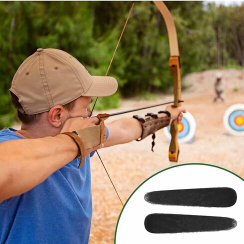 Soulchen 3 Pair Archery Recurve Bow Limb Silencers Traditional Longbow Plate Adhesive Accessories Archery Limb Silencers Recurve Bow Stabilizer Dampener in Saudi Arabia