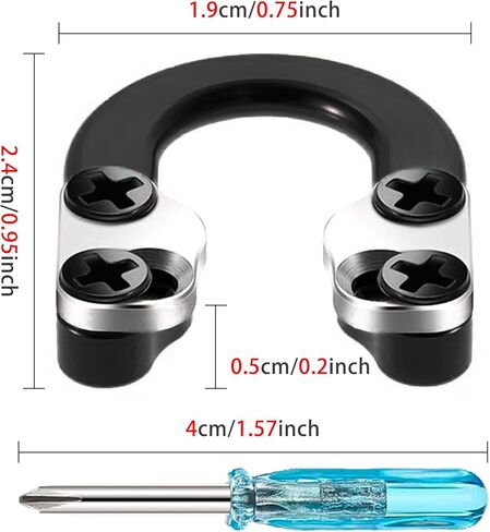 حلقة القوس المركب للرماية على شكل حرف D - حلقة معدنية على شكل حرف U مع ملحقات القوس المركب للمفكات لتثبيت الرماية والصيد in Kuwait