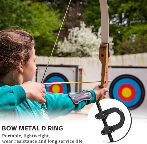 حلقة القوس المركب للرماية على شكل حرف D - حلقة معدنية على شكل حرف U مع ملحقات القوس المركب للمفكات لتثبيت الرماية والصيد in Kuwait