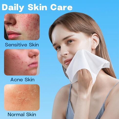 14Pcs Disposable Compressed Towels, Portable Compressed Towel Tablets, Thicker Super Absorbent Wash Cloths for Travel, Camping Wipes for Travel, Hiking & Home in Saudi Arabia