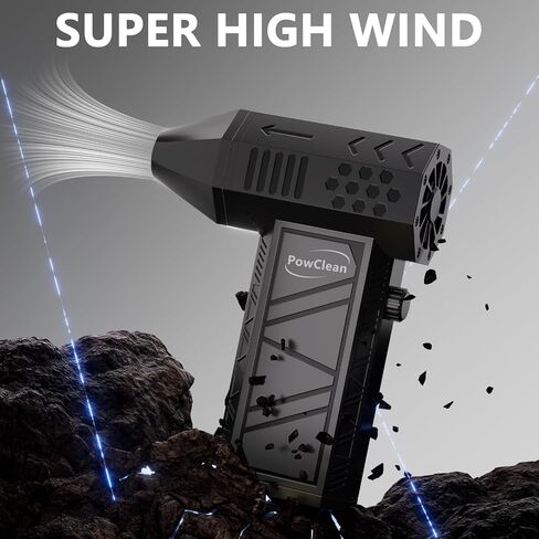 Compressed Air Duster, Electric Air Duster, Super Powerful 130000RPM Mini Air Blower Gun,Dust Blower for Computer Keyboard, Car Cleaning, Home, and Outdoor Use in Saudi Arabia