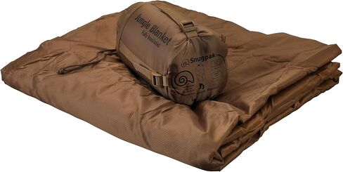 Snugpak Jungle Survival Blanket - Insulated, Lightweight, Water Repellent Polyester, Black in Saudi Arabia