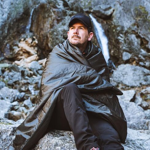 Snugpak Jungle Survival Blanket - Insulated, Lightweight, Water Repellent Polyester, Black in Saudi Arabia