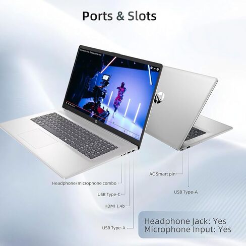 HP 15.6" FHD Touchscreen Laptop Computer for Student & Business, Intel 8-Core Processor, 16GB RAM, 512GB SSD, WiFi 6, Bluetooth 5.3, HDMI, Type-C, Windows 11 Pro & Accessoires, Blue in Saudi Arabia