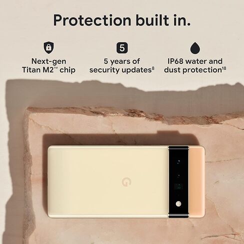 Google Pixel 6 Pro 5G، الإصدار الأمريكي، 128 جيجابايت، أسود عاصف - مفتوح (متجدد) in Saudi Arabia