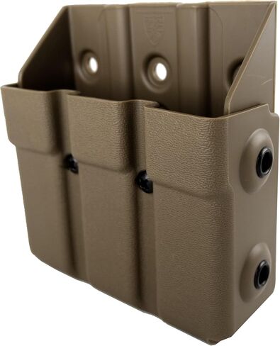 حافظات Zero9 - حافظة مجلة ثلاثية طراز 4007، حافظة على طراز Duty متوافقة مع أكواب Glock 9mm و40cal Double Stack Mags in Saudi Arabia