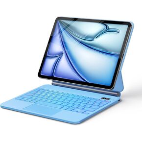for iPad Air 13 Inch Case Keyboard(M3/M2, 2025/2024) & iPad Pro 12.9-inch(6th/5th/4th/3rd Gen), Magic-Style Magnetic Keyboard Case with 7-Color Backlight, Multi-Touch Trackpad Keyboard for iPad in Saudi Arabia