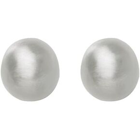 Stud Earrings for Women Half-ball Mattle Gold Sliver Studs Gold Brushed Button Earrings for Women Fashion Vintage Stud Earrings for Party in Saudi Arabia
