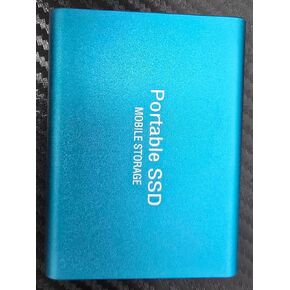 4T External SSD – 4000GB Portable Solid State Drive Mobile Storage with USB 3.0 & Type-C, Slim Shockproof Storage for Windows, Mac & Linux, iPhone, Harmony, Android. in Kuwait