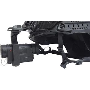 Forge301 Nocpix Lumi Helmet Mount for Thermal Monoculars - Models P13, L19, H35, L35R, H35 - Quick Release, Reversible Left/Right Eye - PET Carbon Fiber - Black in Saudi Arabia