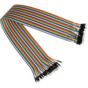 Jumper Wire/Wire Jumper Cable - Male to Male - 40 cm - 40 Pin Separable Cores for Arduino, Raspberry Pi, Banana Pi, Breadboad, Breadboard etc. in Saudi Arabia