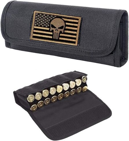 Hunting Military 18 Round Tactical Molle Cartridge Shell Holder Ammo Bag Pouch Military Waist Bag 12/20 Gauge Gun Bullet Pouch in Saudi Arabia
