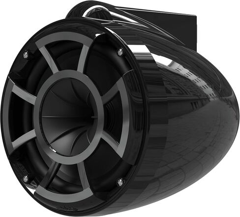 wet sounds Rev 8 Black V2 Revolution Series 8" Black Tower Speakers w/Fixed Clamp Mini in Saudi Arabia