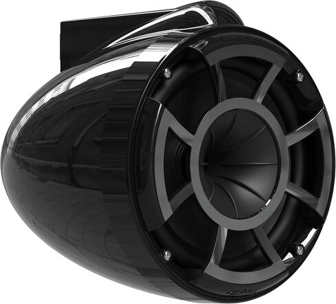 wet sounds Rev 8 Black V2 Revolution Series 8" Black Tower Speakers w/Fixed Clamp Mini in Saudi Arabia