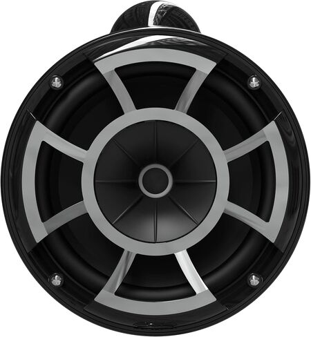 wet sounds Rev 8 Black V2 Revolution Series 8" Black Tower Speakers w/Fixed Clamp Mini in Saudi Arabia