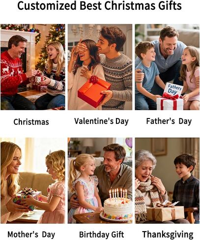 Custom Blanket with Picture, Personalized Blanket, Customized Fleece Throw Blanket Ships Next Day Made in USA Personalized Gifts for Mom Dad Couple Girlfriend Boyfriend Wife Husband in Saudi Arabia