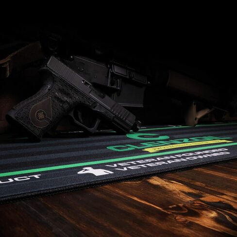 CLENZOIL Gun Cleaning Mat | Premium Thickness Waterproof Material | Non-Slip Rubber Backer | Anti-Fray Edges | Pistol, Shotgun, Rifle Sizes in Saudi Arabia