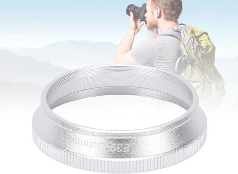 حلقة محول Zopsc لعدسة Summitar 50 مم F 2.0، محول تركيب عدسة من سبائك الألومنيوم، فلتر E39 إلى حلقة تحويل حامل الكاميرا in Kuwait