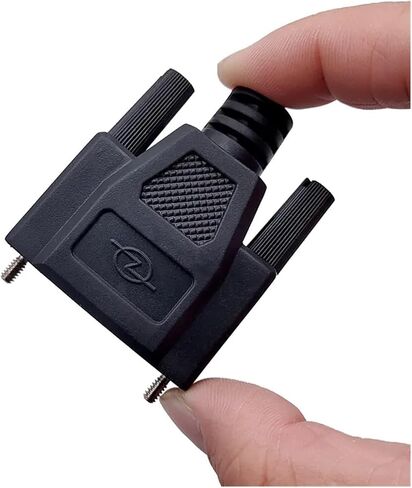 1PCS DB9 / DB15 / DB25 Black Shell Male and Female Serial Port Plug one time Injection molding Shell die Shell(DB15) in Saudi Arabia