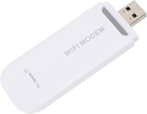 4G LTE WiFi Modem, Portable Hotspot Wireless Router with WPA WPA2 Encryption for Travel, High Speed Internet up to 150Mbps Support 8 Devices (Black) in Saudi Arabia