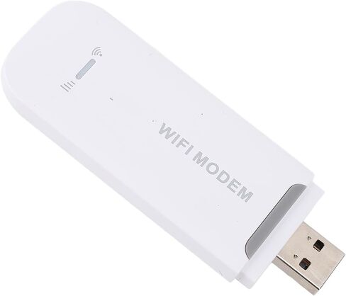 4G LTE WiFi Modem, Portable Hotspot Wireless Router with WPA WPA2 Encryption for Travel, High Speed Internet up to 150Mbps Support 8 Devices (Black) in Saudi Arabia