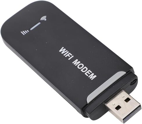 4G LTE WiFi Modem, Portable Hotspot Wireless Router with WPA WPA2 Encryption for Travel, High Speed Internet up to 150Mbps Support 8 Devices (Black) in Saudi Arabia
