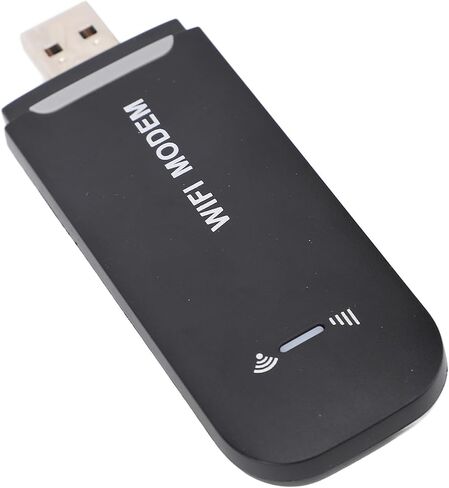 4G LTE WiFi Modem, Portable Hotspot Wireless Router with WPA WPA2 Encryption for Travel, High Speed Internet up to 150Mbps Support 8 Devices (Black) in Saudi Arabia