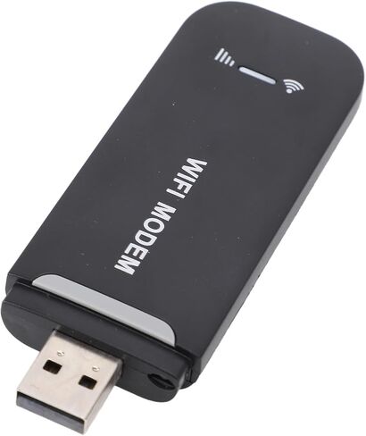 4G LTE WiFi Modem, Portable Hotspot Wireless Router with WPA WPA2 Encryption for Travel, High Speed Internet up to 150Mbps Support 8 Devices (Black) in Saudi Arabia
