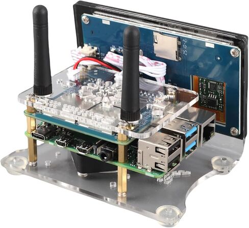 لوحة نقطة اتصال مزدوجة SUNGOOYUE MMDVM، مودم مُحسّن للمتانة مع شاشة 3.5 بوصة وهوائيات للاستخدام المرن، لوحة نقطة اتصال لعشاق الصوت الرقمي in Kuwait