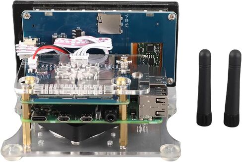 لوحة نقطة اتصال مزدوجة SUNGOOYUE MMDVM، مودم مُحسّن للمتانة مع شاشة 3.5 بوصة وهوائيات للاستخدام المرن، لوحة نقطة اتصال لعشاق الصوت الرقمي in Kuwait
