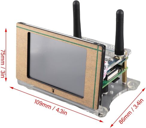 لوحة نقطة اتصال مزدوجة SUNGOOYUE MMDVM، مودم مُحسّن للمتانة مع شاشة 3.5 بوصة وهوائيات للاستخدام المرن، لوحة نقطة اتصال لعشاق الصوت الرقمي in Kuwait