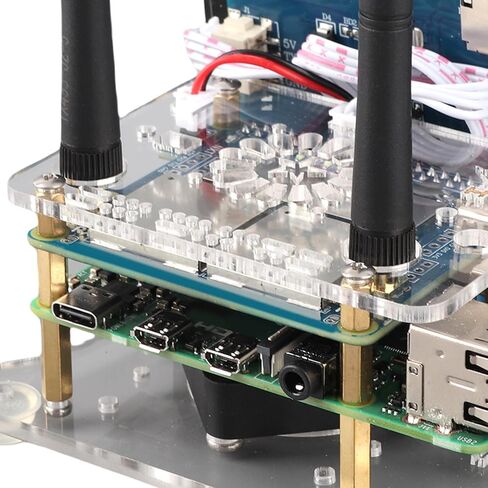 لوحة نقطة اتصال مزدوجة SUNGOOYUE MMDVM، مودم مُحسّن للمتانة مع شاشة 3.5 بوصة وهوائيات للاستخدام المرن، لوحة نقطة اتصال لعشاق الصوت الرقمي in Kuwait