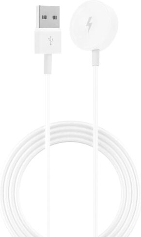 Smart Watch Charger for for ART5001 ART5002 ART5003 ART5004 ART5005, Replacement Magnetic Watch USB Charging Cable Cord Charger Dock (White) in Saudi Arabia