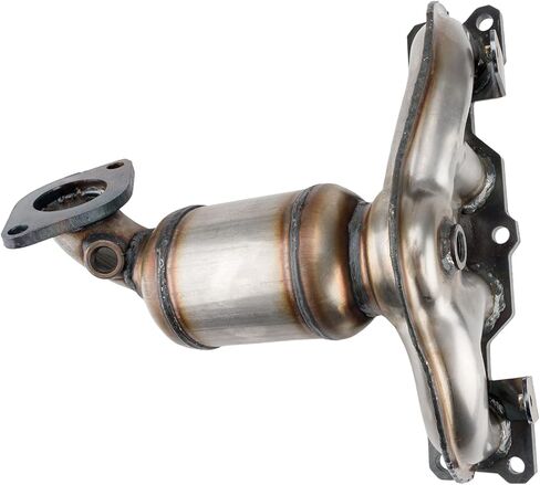 Sizzer Canvaletic Converter Pretory Industrial Grade Stainless Steel Offic 2004-2010 Dakota 3.7L ، 2004-2007 Dakota 4.7L Reply# 645428 2pcs (EPA Compliant) in Saudi Arabia