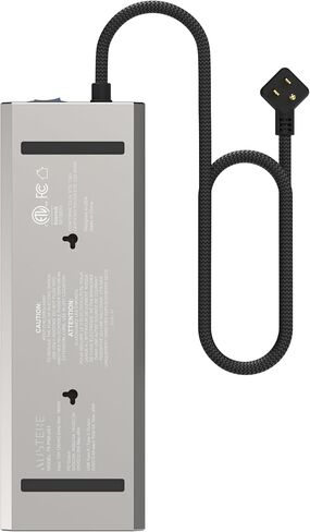 سلسلة Austere V، شريط طاقة حامي من 8 منافذ، 3000 جول، تصفية EMI/RFI، 3 منافذ USB-C ومنفذين USB-A 2.4 أمبير، مؤشرات LED، حماية التيار الزائد، ضمان المكونات لمدة 5 سنوات in Saudi Arabia