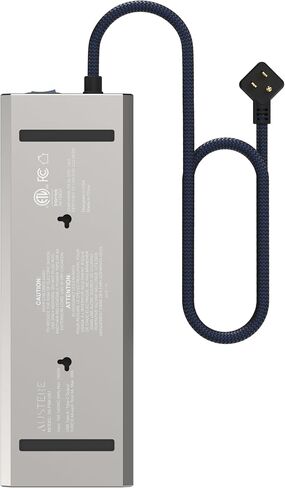 سلسلة Austere V، شريط طاقة حامي من 8 منافذ، 3000 جول، تصفية EMI/RFI، 3 منافذ USB-C ومنفذين USB-A 2.4 أمبير، مؤشرات LED، حماية التيار الزائد، ضمان المكونات لمدة 5 سنوات in Saudi Arabia