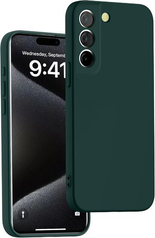 مصمم لجراب Galaxy S21 Plus، سيليكون نحيف مقاوم للصدمات [ناعم] [مضاد للخدش] [حماية من السقوط]، أحمر، MUS-XGJ-01-02 in Kuwait