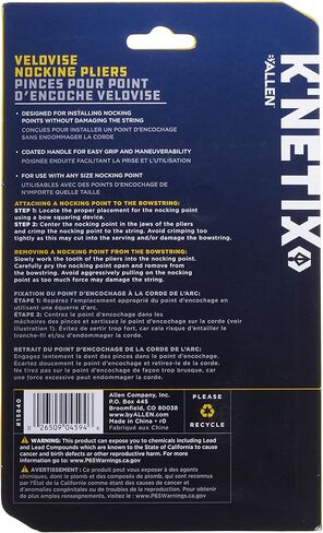 K’Netix Velovise Nocking Pliers by Allen in Saudi Arabia