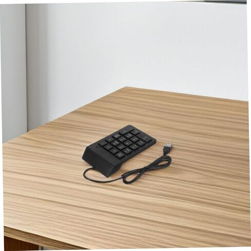 POPETPOP 2 قطعة لوحة أرقام USB سلكية لأجهزة الكمبيوتر المحمول المحمولة لوحة المفاتيح الرقمية مفاتيح مدمجة خفيفة الوزن لاستبدال لوحة المفاتيح للكمبيوتر المحمول والمحاسبة المالية in Saudi Arabia