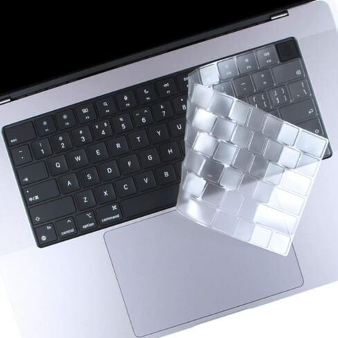 غطاء لوحة المفاتيح لـ 2025-2022 MacBook Air 15.3 بوصة 13.6 بوصة M4 M3 M2 Chip A3241 A3240 A2941 A3114 A2681 A3113 MacBook Pro 14 16 بوصة M4 M3 M2 M1 Pro/Max Chip A2442 A2779 A2918 A2992 A2485 A2780 A2991، الولايات المتحدة-تي بي يو in Saudi Arabia