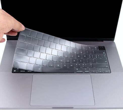غطاء لوحة المفاتيح لـ 2025-2022 MacBook Air 15.3 بوصة 13.6 بوصة M4 M3 M2 Chip A3241 A3240 A2941 A3114 A2681 A3113 MacBook Pro 14 16 بوصة M4 M3 M2 M1 Pro/Max Chip A2442 A2779 A2918 A2992 A2485 A2780 A2991، الولايات المتحدة-تي بي يو in Saudi Arabia