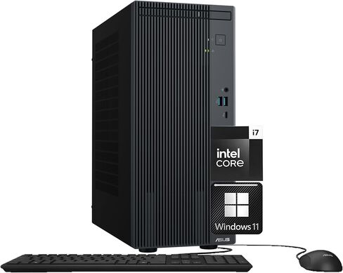ASUS V500 Home & Business Desktop Computer Intel Core i7 (24 MB Cache, Up to 4.9GHz), 64GB RAM, 1TB PCIe SSD, WiFi 6, Display Port, HDMI, Keyboard & Mouse, 2-Monitor Support 4K, Windows 11 in Saudi Arabia