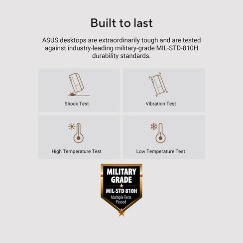 ASUS V500 Home & Business Desktop Computer Intel Core i7 (24 MB Cache, Up to 4.9GHz), 64GB RAM, 1TB PCIe SSD, WiFi 6, Display Port, HDMI, Keyboard & Mouse, 2-Monitor Support 4K, Windows 11 in Saudi Arabia