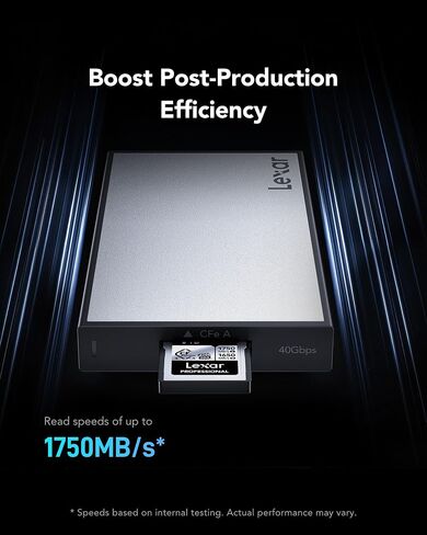 Lexar Professional Silver Series CFexpress 4.0 Type A Card 512GB, CFe Card up to 1750MB/s Read, VPG200, 8K Video CF Card, Memory Card Compatible with Sony Alpha and Sony FX Cameras in Saudi Arabia