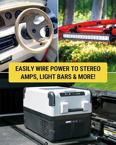 Scosche KPA6CC 6 Gauge 2-Channel Amp Wiring Kit, Complete Amplifier Installation Kit for Car Speakers & Subwoofers with Power & Ground Cables, RCA Audio Cable, Speaker Wire, Fuse Holder & Terminals in Saudi Arabia
